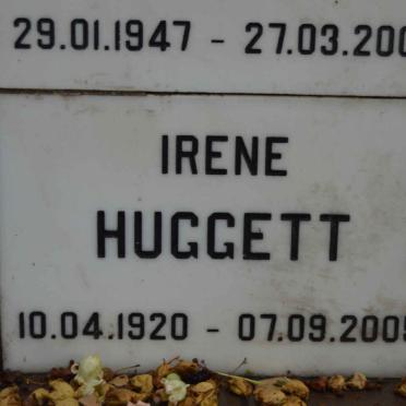 HUGGETT Irene 1920-2005