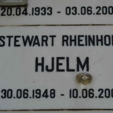 HJELM Stewart Rheinhold 1948-2009