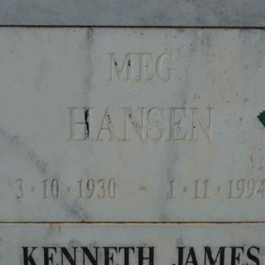HANSEN Meg 1930-1994