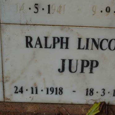 JUPP Ralph Lincoln 1918-1995