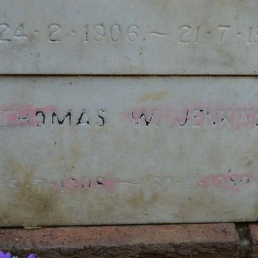 JENKINS Thomas W. 1908-1980