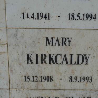 KIRKCALDY Mary 1908-1993