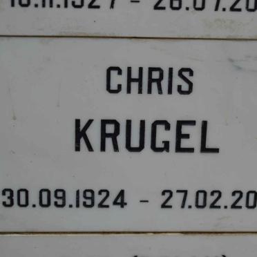KRUGEL Chris 1924-2002