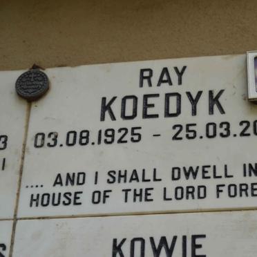KOEDYK Ray 1925-2004