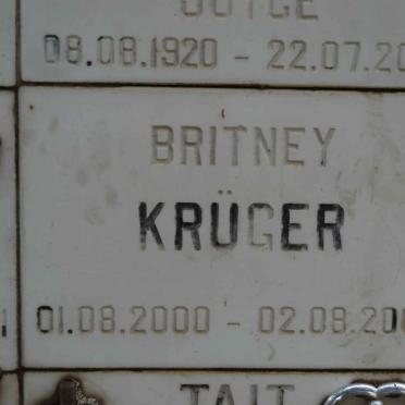 KRUGER Britney 2000-2000