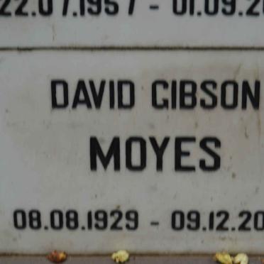 MOYES David Gibson 1929-2007