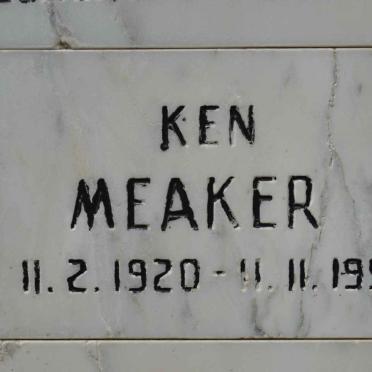 MEAKER Ken 1920-1991
