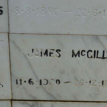 McGILL James 1920-1981