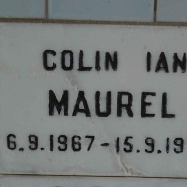 MAUREL Colin Ian 1967-1986