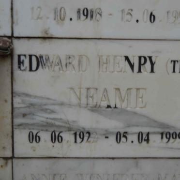 NEAME Edward Henry 1922-1999
