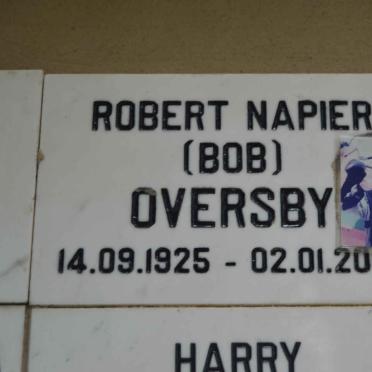 OVERSBY Robert Napier 1925-2009