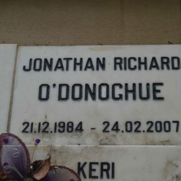 O'DONOGHUE Jonathan Richard 1984-2007