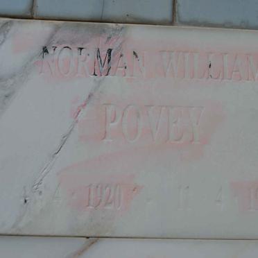POVEY Norman William 1920-1993