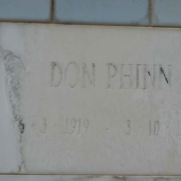 PHINN Don 1919-1992