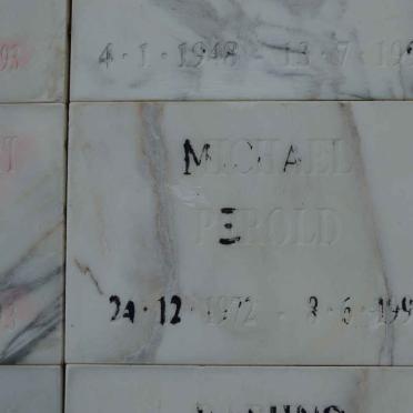 PEROLD Michael 1972-1993