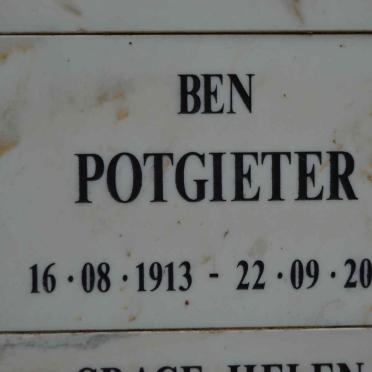 POTGIETER Ben 1913-2000