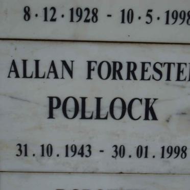 POLLOCK Allan Forrester 1943-1998