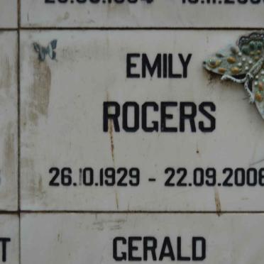 ROGERS Emily 1929-2006