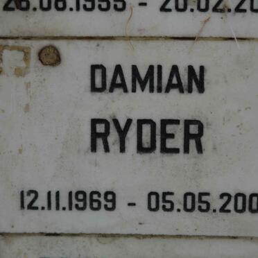 RYDER Damian 1969-2008