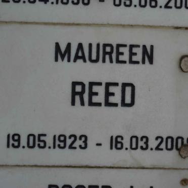 REED Maureen 1923-2009