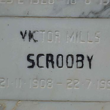 SCROOBY Victor Mills 1908-1992