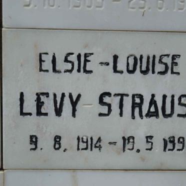 STRAUSS Elsie-Louise, LEVY 1914-1992