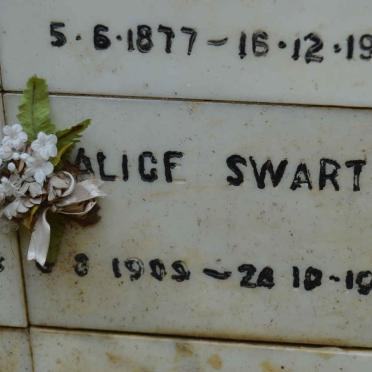 SWART Alice 1909-1977