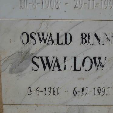 SWALLOW Oswald Binns 1911-1993