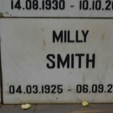 SMITH Milly 1925-2008