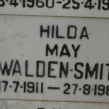 SMITH Hilda May, WALDEN 1911-1989
