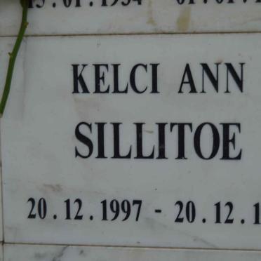 SILLITOE Kelci Ann 1997-1997