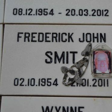 SMIT Frederick John  1954-2011