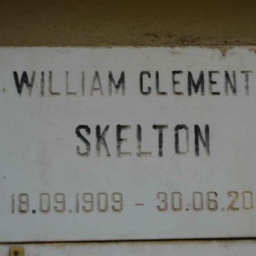 SKELTON William Clements 1909-2001