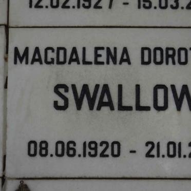 SWALLOW Magdalena Dorothea 1920-2010