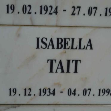 TAIT Isabella 1934-1998