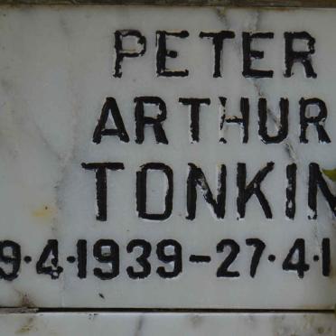 TONKIN Peter Arthur 1939-1989