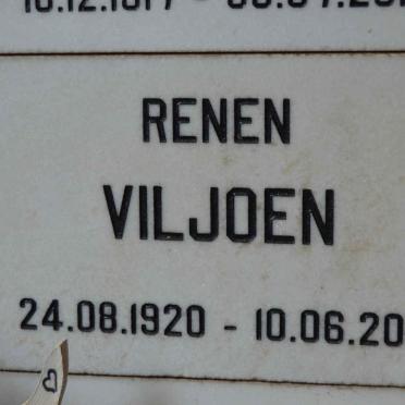VILJOEN Renen 1920-2011