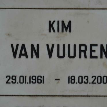 VUUREN Kim, van 1961-2008