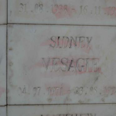 VESAGIE Sidney 1971-1998