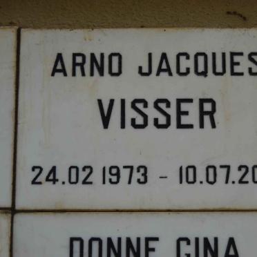 VISSER Arno Jacques 1973-2001