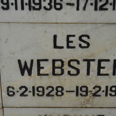 WEBSTER Les 1928-1990