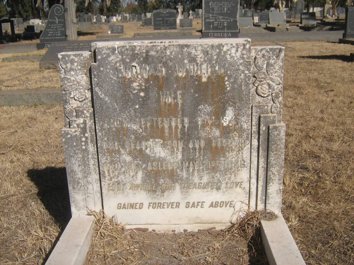 ? Thomas William 1947-1956