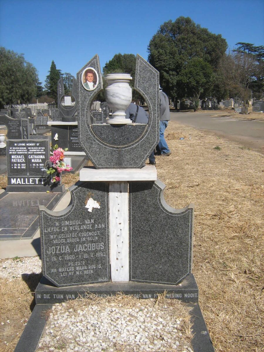 ? Jozua Jacobus 1960-1993