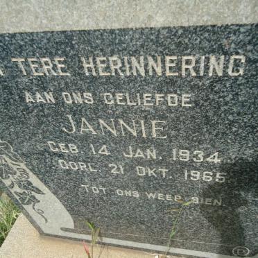 ? Jannie 1934-1965