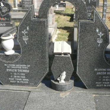 ? Jacob Ngoepe 1972-1998 &amp; Evelyn Themba 1962-1996