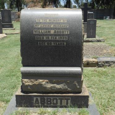 ABBOTT William -1938