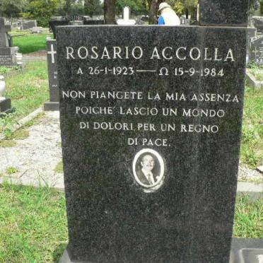 ACCOLLA Rosario 1923-1984