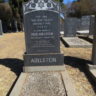 ADELSTEIN Rose -1969