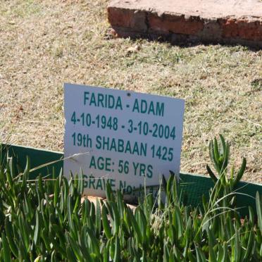 ADAM Farida 1948-2004