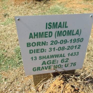 AHMED Ismail 1950-2012